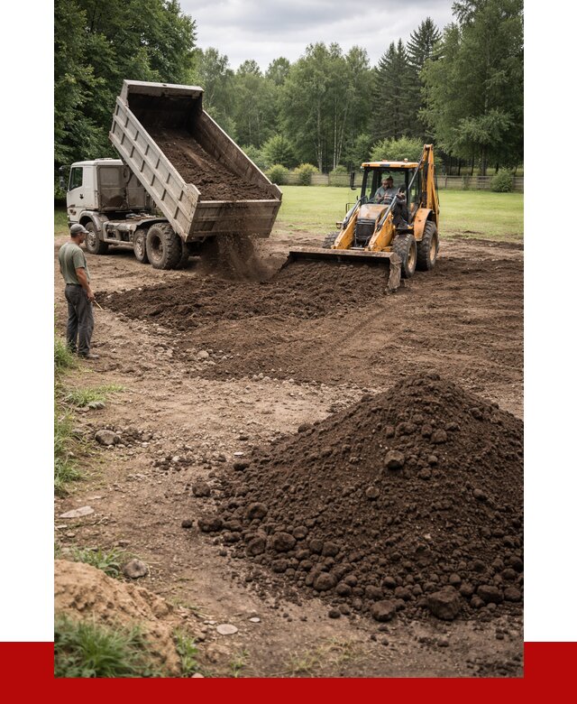 Грунт для выравнивания участка в Арзамасе от 1303 р. | ПРОНЕРУДРзм