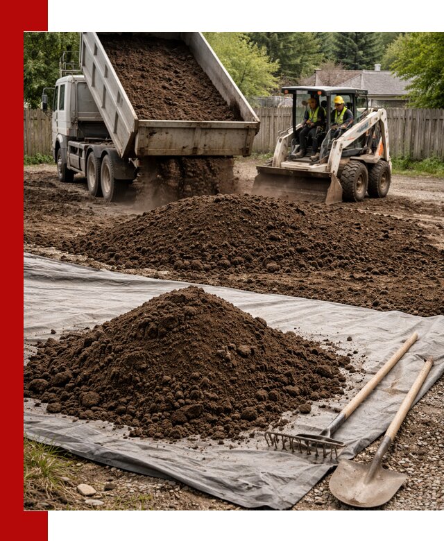 Грунт для отсыпки участка с доставкой в Арзамасе