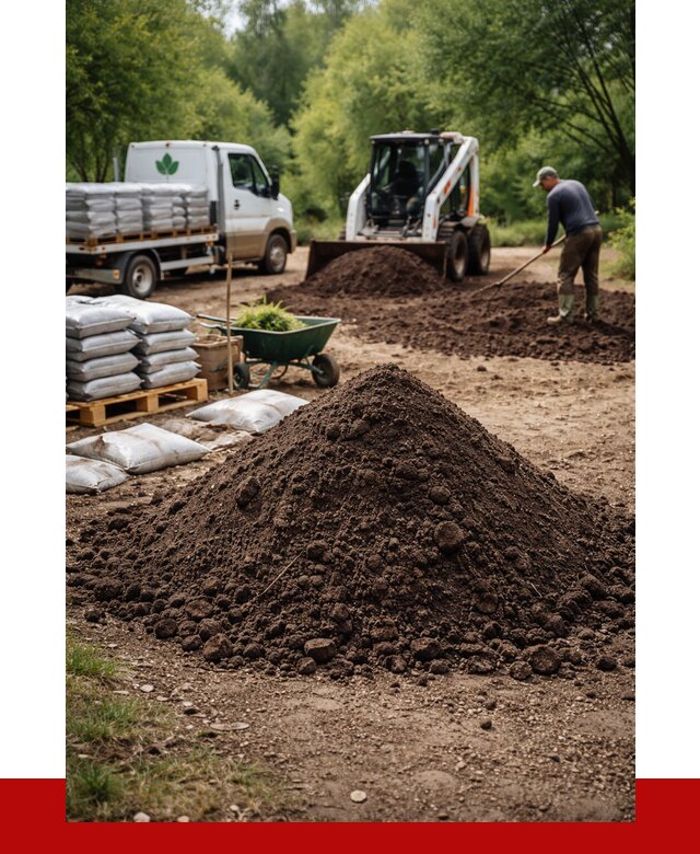 Грунт для озеленения с доставкой в Арзамасе от 1955 р. | ПРОНЕРУДРзм