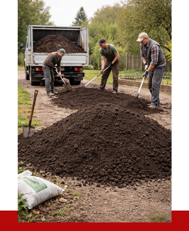 Купить землю для огорода в Арзамасе от 3476 р./куб | ПРОНЕРУДРзм