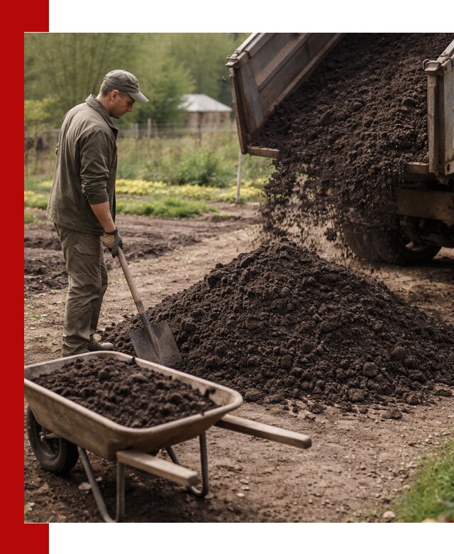 Доставка качественной земли для огорода в Арзамасе