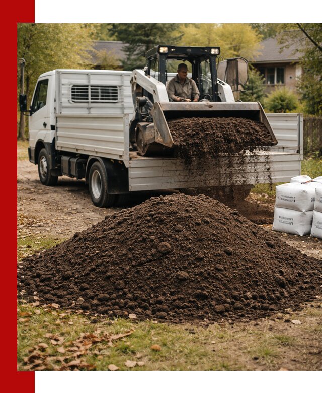 Доставка садовой земли в больших объёмах в Арзамасе