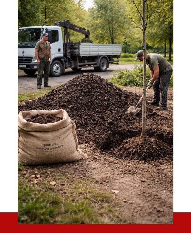 Грунт для посадки деревьев в Арзамасе от 1303 р. | ПРОНЕРУДРзм