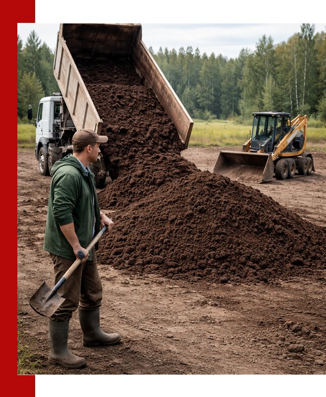 Купить верховой торф с доставкой в Арзамасе для садоводства и растений