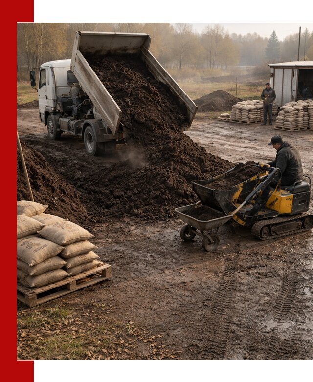 Кислый торф в доставке по выгодным ценам в Арзамасе