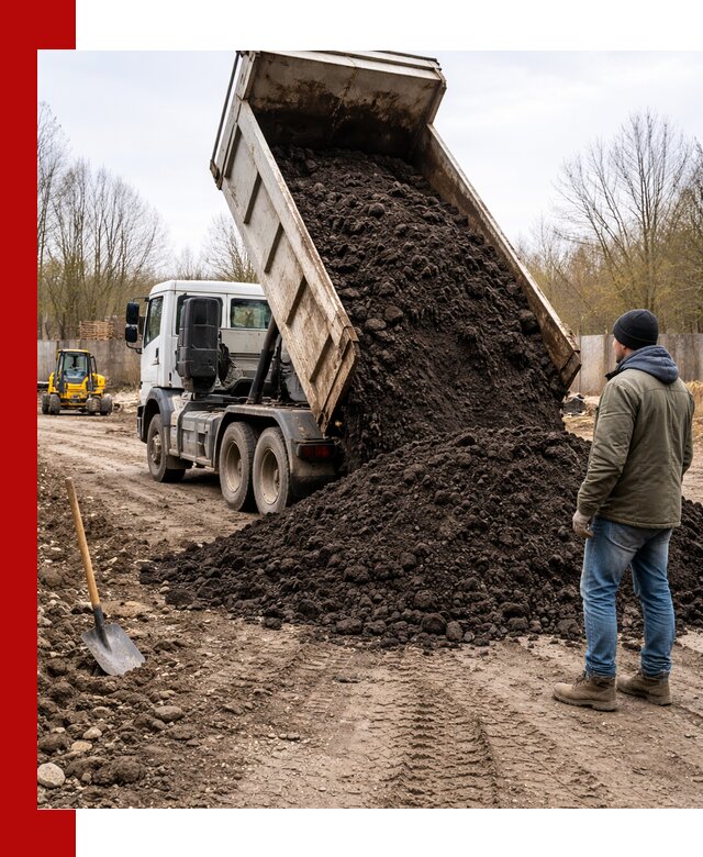 Доставка чернозема навалом в Арзамасе быстро и выгодно