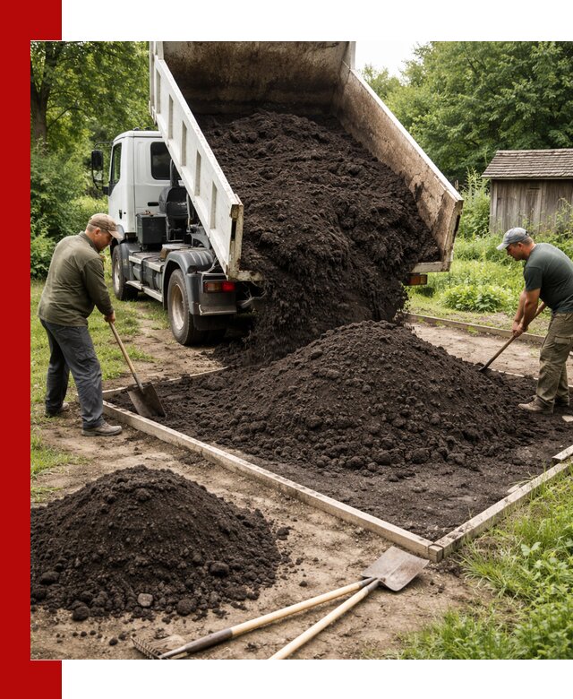 Купить чистый чернозем для огорода с доставкой в Арзамасе