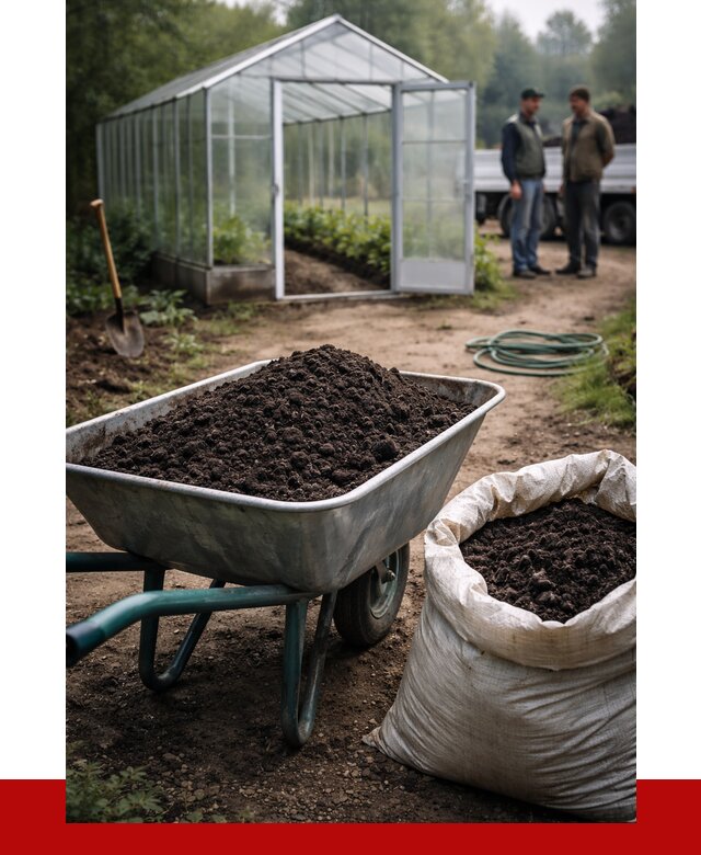 Чернозем для теплицы в Арзамасе с доставкой от 1629 р. | ПРОНЕРУДРзм