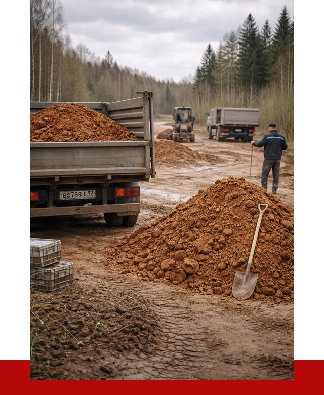 Глина и суглинки в Арзамасе от 4887 р. за куб | ПРОНЕРУДРзм