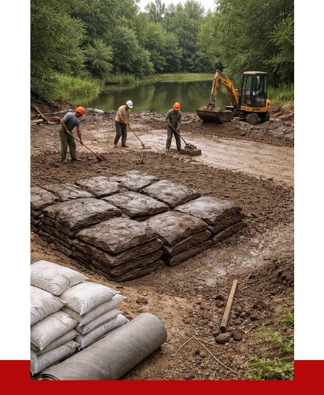 Купить глину для пруда в Арзамасе от 4887 р. с доставкой | ПРОНЕРУДРзм