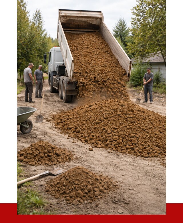 Купить суглинок с доставкой в Арзамасе от 2715 р. за куб | ПРОНЕРУДРзм