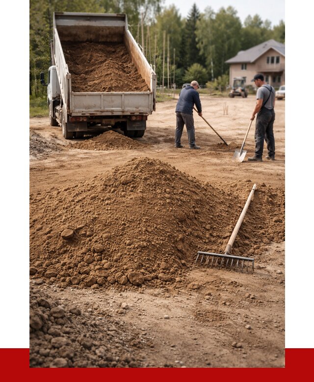 Суглинок для планировки в Арзамасе с доставкой от 4562 р. | ПРОНЕРУДРзм