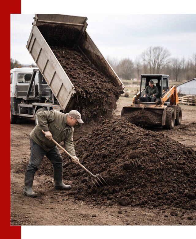 Доставка и продажа перегноя в Арзамасе быстро и дешево