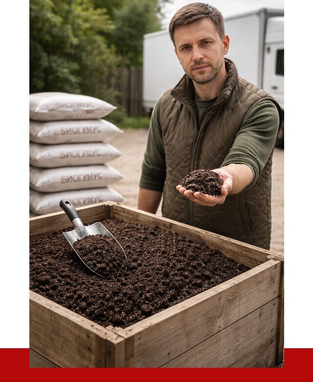 Купить биогумус в Арзамасе с доставкой от 9232 р. за куб | ПРОНЕРУДРзм