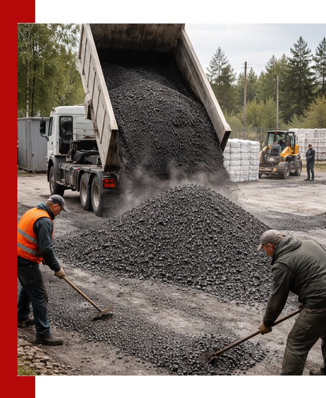 Доставка и продажа асфальтного гранулята в Арзамасе