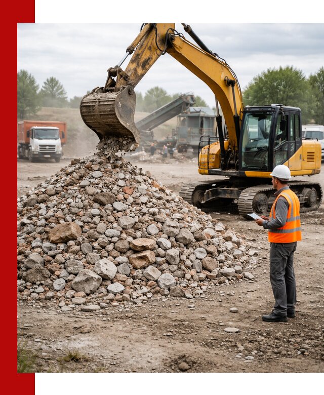 Доставка и вывоз строительного боя в Арзамасе