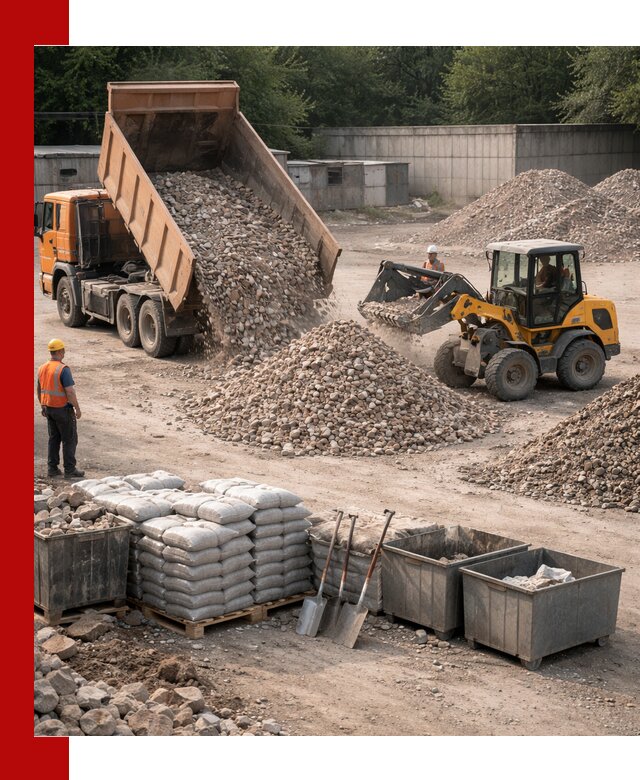 Вторичные материалы для отсыпки в Арзамасе — поставка и доставка