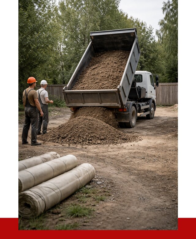 Доставка сыпучих материалов самосвалом в [cvi] от 4562 р. | ПРОНЕРУДРзм