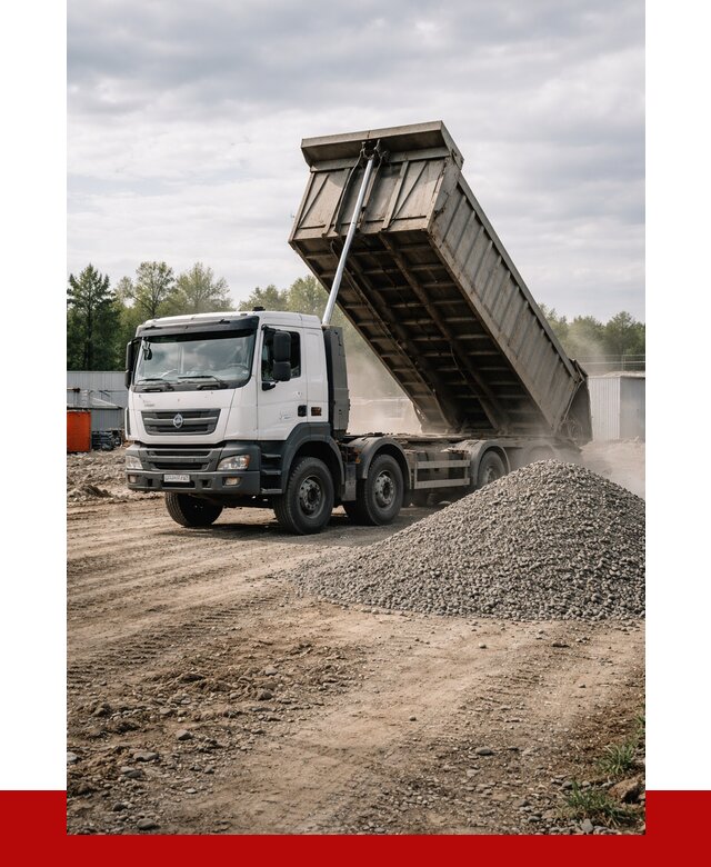 Доставка самосвалом 40 кубов в Арзамасе от 9775 р. | ПРОНЕРУДРзм