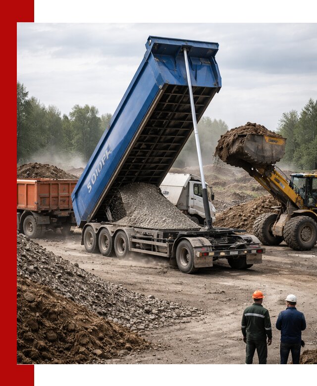 Аренда тонар 40 тонн в Арзамасе с доставкой материалов