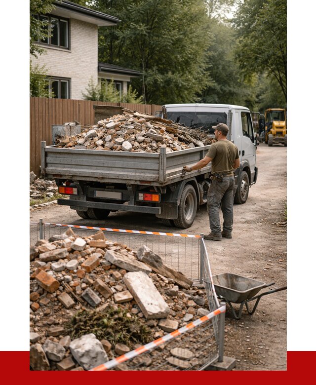 Вывоз строительного мусора с погрузкой в Арзамасе от 8146 р | ПРОНЕРУДРзм