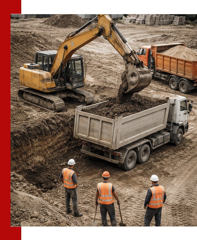 Разработка грунта для строительства и благоустройства в Арзамасе