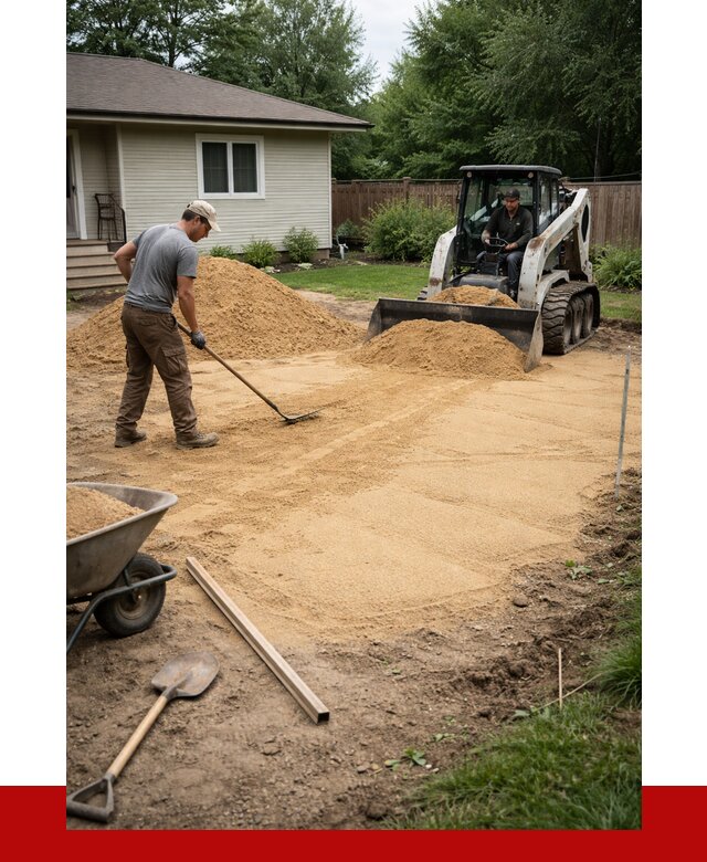 Отсыпка участка песком в Арзамасе, от 2715 р., ПРОНЕРУДРзм
