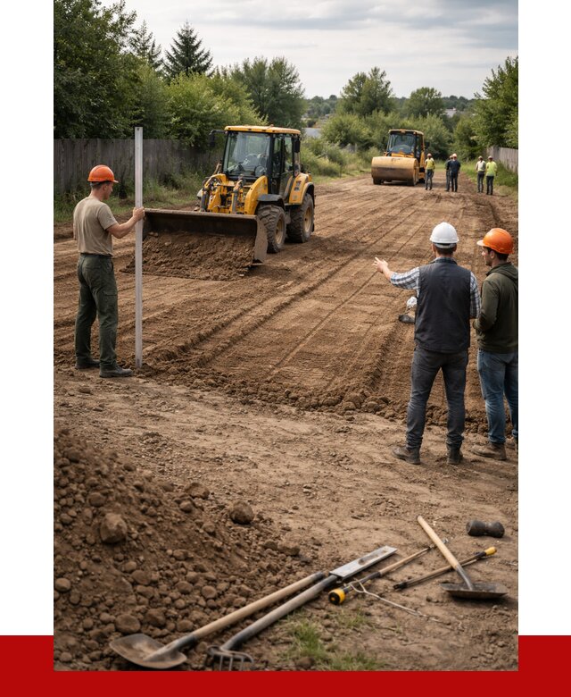 Планировка участка грунтом в Арзамасе от 4887 р ПРОНЕРУДРзм